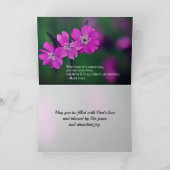 Matthew 18:20 Zwei oder Drei in meinem Namen Karte (Innenseite)