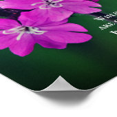 Matthew 18:20 Zwei oder Drei in meinem Namen Poster (Ecke)