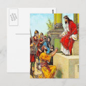 Matthew 18:21-35 Die unerbittliche Postkarte (Vorne/Hinten)