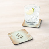 Matthew 19:26 Mit Gott ist alles möglich Getränkeuntersetzer (Rechte Seite)