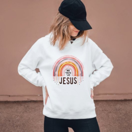 Matthew 19:26 Mit Gott ist alles möglich Hoodie