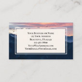 Matthew 19:26 Mit Gott ist alles möglich Visitenkarte (Rückseite)