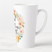 Matthew 19:26 Möglich mit Gottes Schrift Bloral Milchtasse (Rechts)