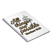 Matthew 19:26 notizblock (Rechte Seite)