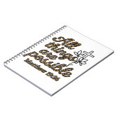 Matthew 19:26 notizblock (Linke Seite)