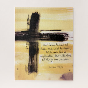 Matthew 19 26 Puzzle