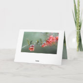 Matthew 19:26 With GOD All Things are are Möglichk Karte (Rückseite)