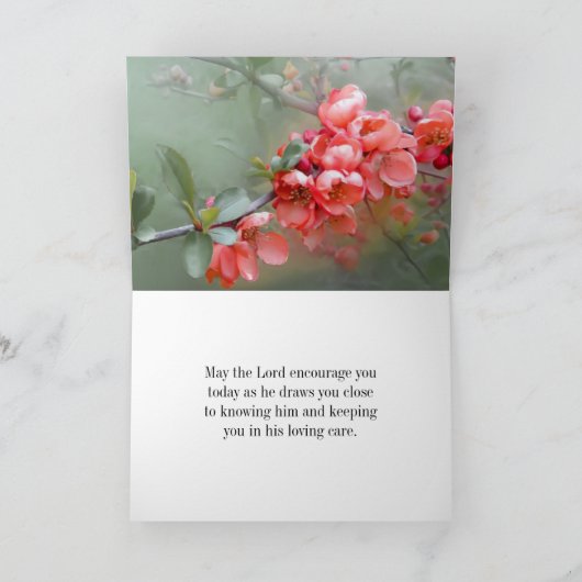 Matthew 19:26 With GOD All Things are are Möglichk Karte (Innenseite)