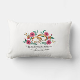 Matthew 19:6 Drehkissen Lendenkissen