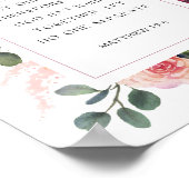 Matthew 19:6 Gott hat sich zusammengeschlossen Poster (Ecke)