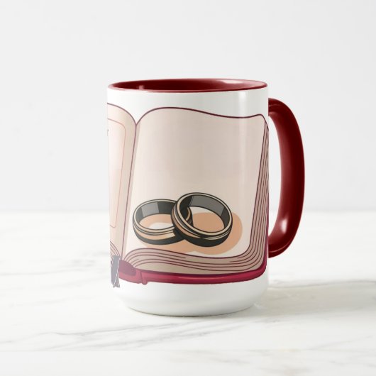 Matthew 19:6 Tasse (VorderseiteRechts)