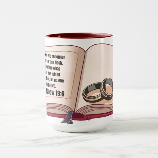 Matthew 19:6 Tasse (Zentrum)