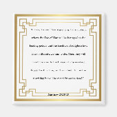 Matthew 20: 18-19, Bibelverse, Magnet (Vorne)