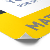 Matthew 21:22 Bibelverse Poster (Ecke)