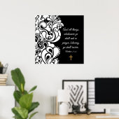 Matthew 21:22 poster (Heimbüro)