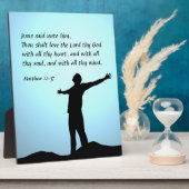 Matthew 22:37 fotoplatte (Seite)