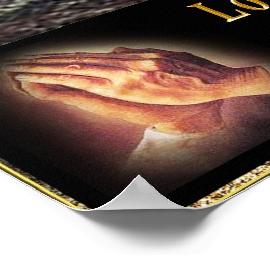 Matthew 22:37 Poster (Ecke)