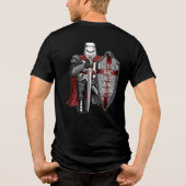 Matthew 24:13 Tri-Blend shirt (Rückseite)