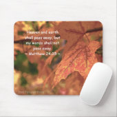Matthew-24:35 Mousepad (Mit Mouse)