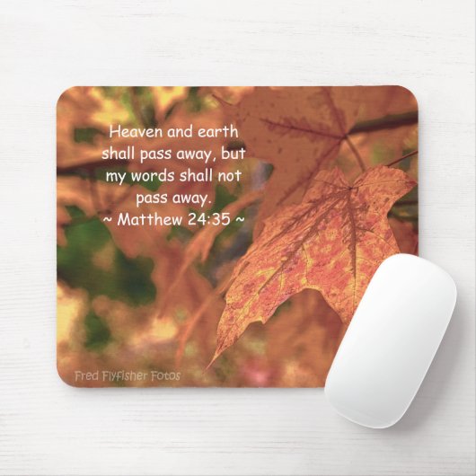 Matthew-24:35 Mousepad (Mit Mouse)