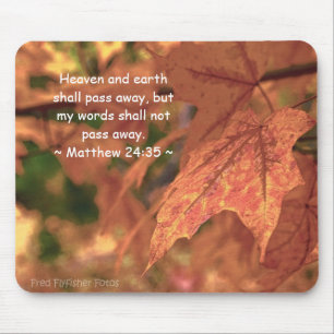 Matthew-24:35 Mousepad