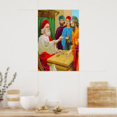 Matthew 25:14-30 Parable of the Talents poster (Küche)