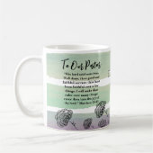 Matthew 25:21 Wertschätzung für Pastor Kaffeetasse (Links)