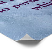 Matthew 25:45 poster (Ecke)