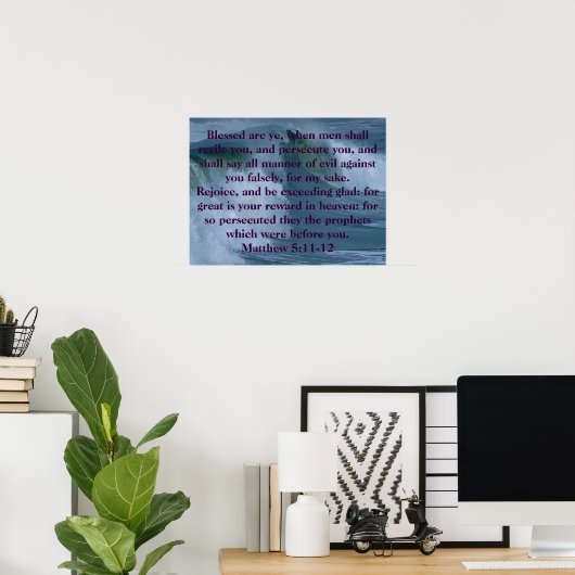 Matthew 25:45 poster (Heimbüro)