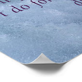 Matthew 25:45 poster (Ecke)