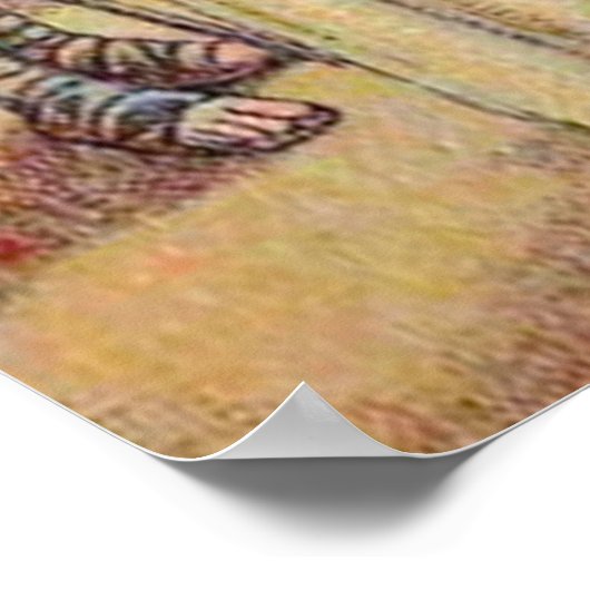 Matthew 26:57-68 Der Hohepriester fragt Jesus Poster (Ecke)