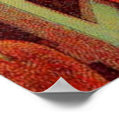 Matthew 26:6-13 Andeutung Jesus für sein Bestattun Poster (Ecke)