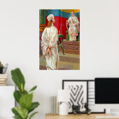 Matthew 27:11-26 Pilate Questions Jesus Poster (Heimbüro)