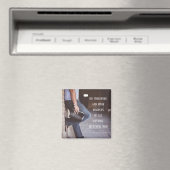 Matthew 28:19 Go und machen Jünger aller Nationen Magnet (In Situ (Geschirrspüler))