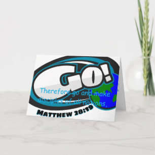 Matthew 28:19 Karte