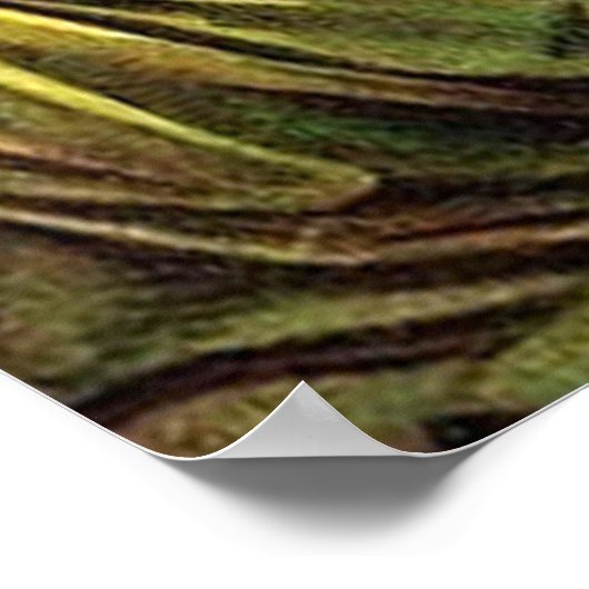 Matthew 28:1-7 Er ist nicht hier, er hat Poster (Ecke)