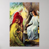 Matthew 28:1-7 Er ist nicht hier, er hat Poster (Vorne)