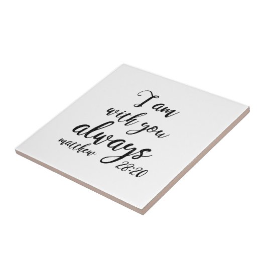 Matthew-28:20 Fliese (Seite)