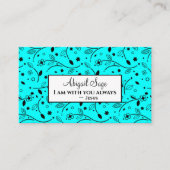 Matthew 28:20, Ich bin immer mit dir Bibel, Blume Visitenkarte (Vorderseite)