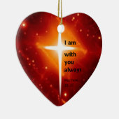 Matthew-28:20 Keramik Ornament (Rechts)