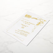 Matthew 28:6 Er ist ein religiöses Ostereier Folieneinladung (Gedreht)