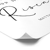 Matthew 28:6 Er ist Risen, Christlich Ostern Poster (Ecke)