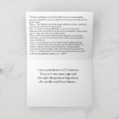 Matthew 2: 6-12 Weihnachtskarte Feiertagskarte (Innenseite)