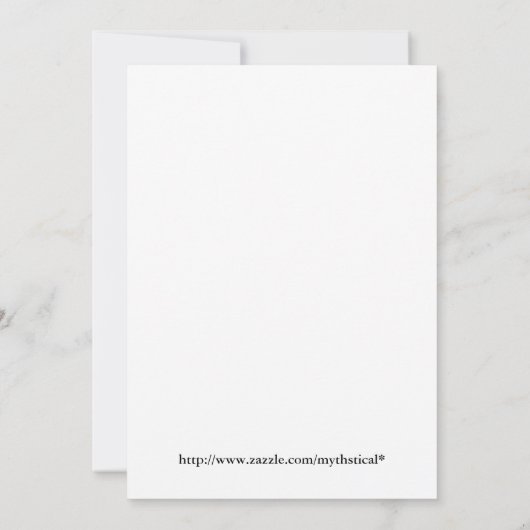 Matthew 3:13-17 Jesus ist getauft Einladung (Rückseite)