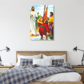Matthew 4:18-22 Jesus nennt Fischer 2 Leinwand (Insitu (Schlafzimmer))