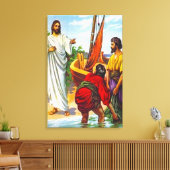 Matthew 4:18-22 Jesus nennt Fischer 2 Leinwand (Insitu (Wohnzimmer))