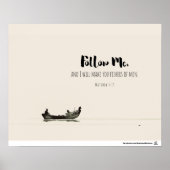 Matthew 4:19 - Fischer von Männern Poster (Vorne)