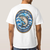 Matthew 4:19 Follow Me Discipleship T-Shirt (Rückseite)