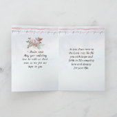 Matthew 4:19 Jesus sagte: "Komm mir hinterher", Bi Karte (Innenseite)