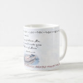 Matthew 4:19 Jesus sagte: "Komm mir hinterher" Bib Kaffeetasse (VorderseiteRechts)